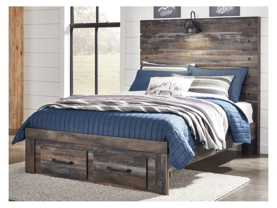 Ashley Bedroom Full Panel Bed with Storage B211-87...