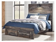 Ashley Bedroom Full Panel Bed with Storage B211-87-84S-86