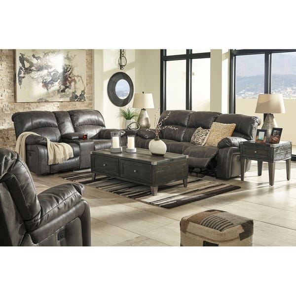 Ashley Living Room Reclining Living Room Set 51601-15-18-13