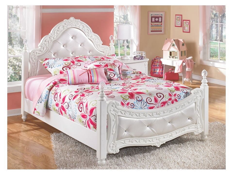Ashley Full Padded Poster Bed - Portland, OR | Key...
