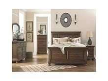Ashley Bedroom 6 Piece King Panel Bed Set B719-31-36-46-58-56-97