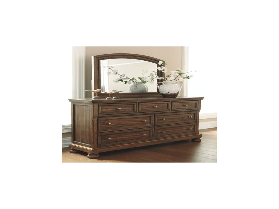 Ashley Bedroom Dresser and Mirror B719-31-36