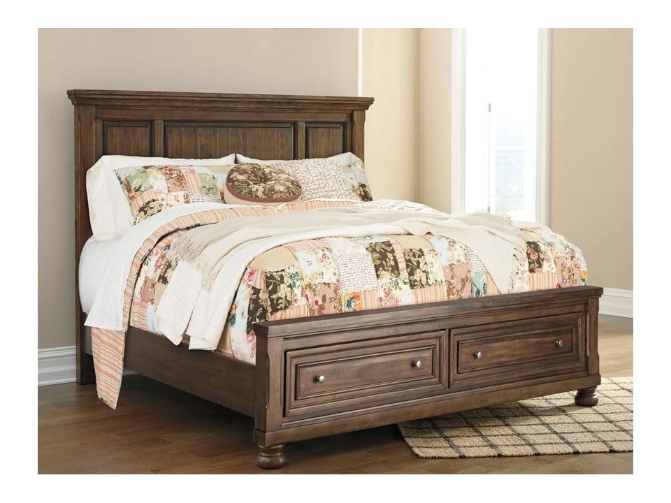 Ashley Bedroom King Panel Bed with Storage B719-58-76-99