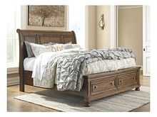 Ashley Bedroom Queen Sleigh Storage Bed B719-77-74-98