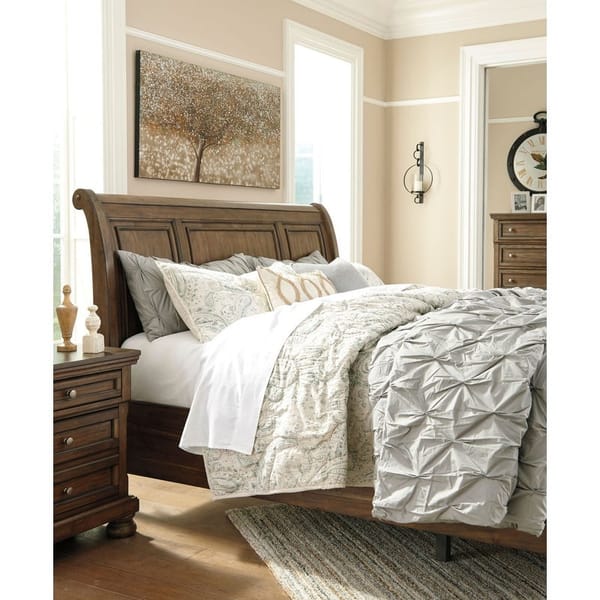 Ashley Bedroom King Sleigh Storage Bed B719-78-76-99