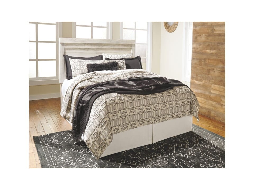 Ashley Bedroom King Headboard and Bolt on Metal Frame B331-58-B100-66