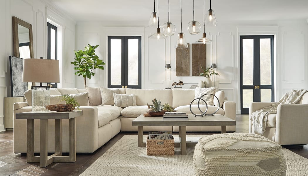 Ashley Living Room Sectional 10006-64-46-77-46-65