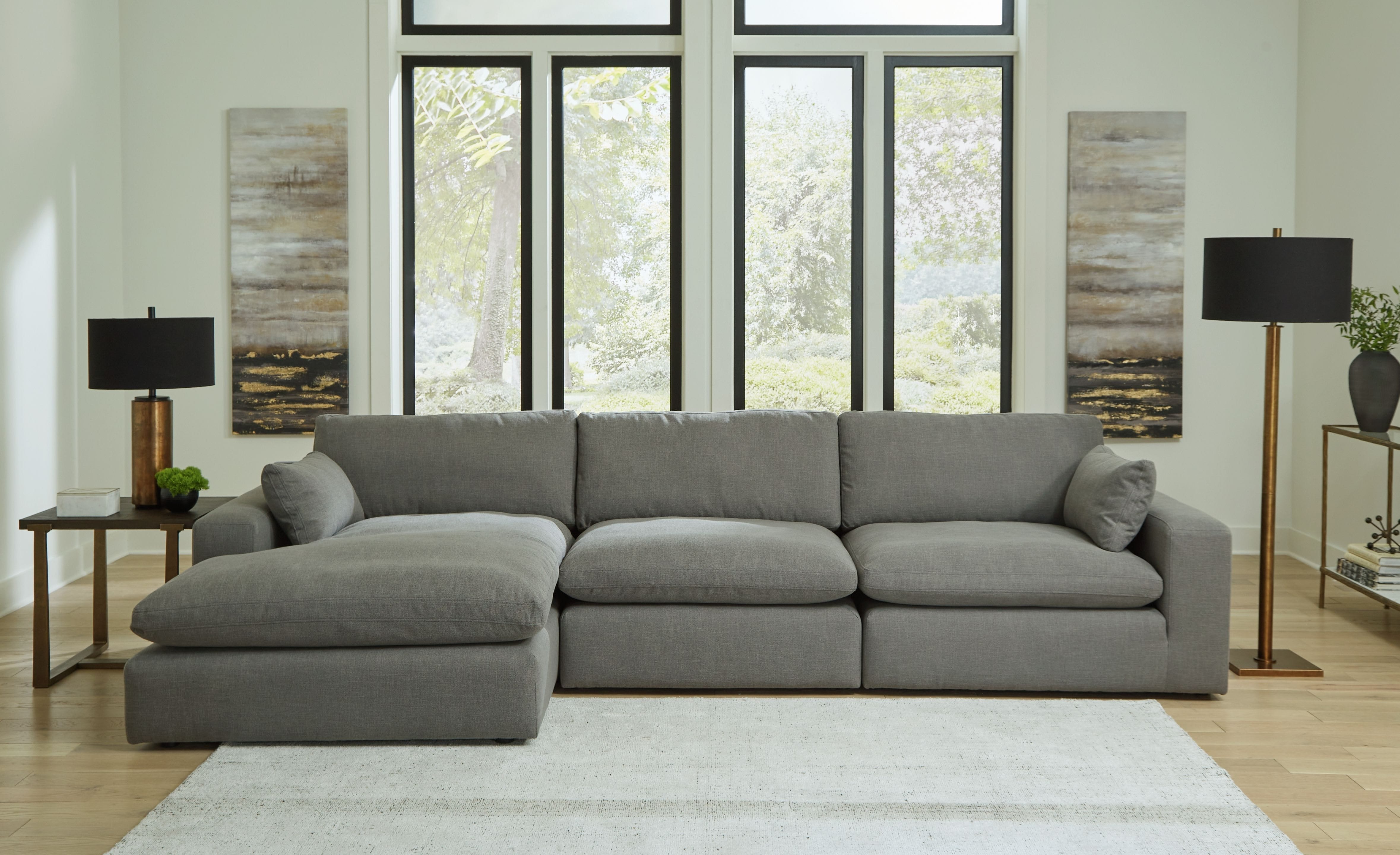 Ashley Living Room Sectional 10007-16-46-65
