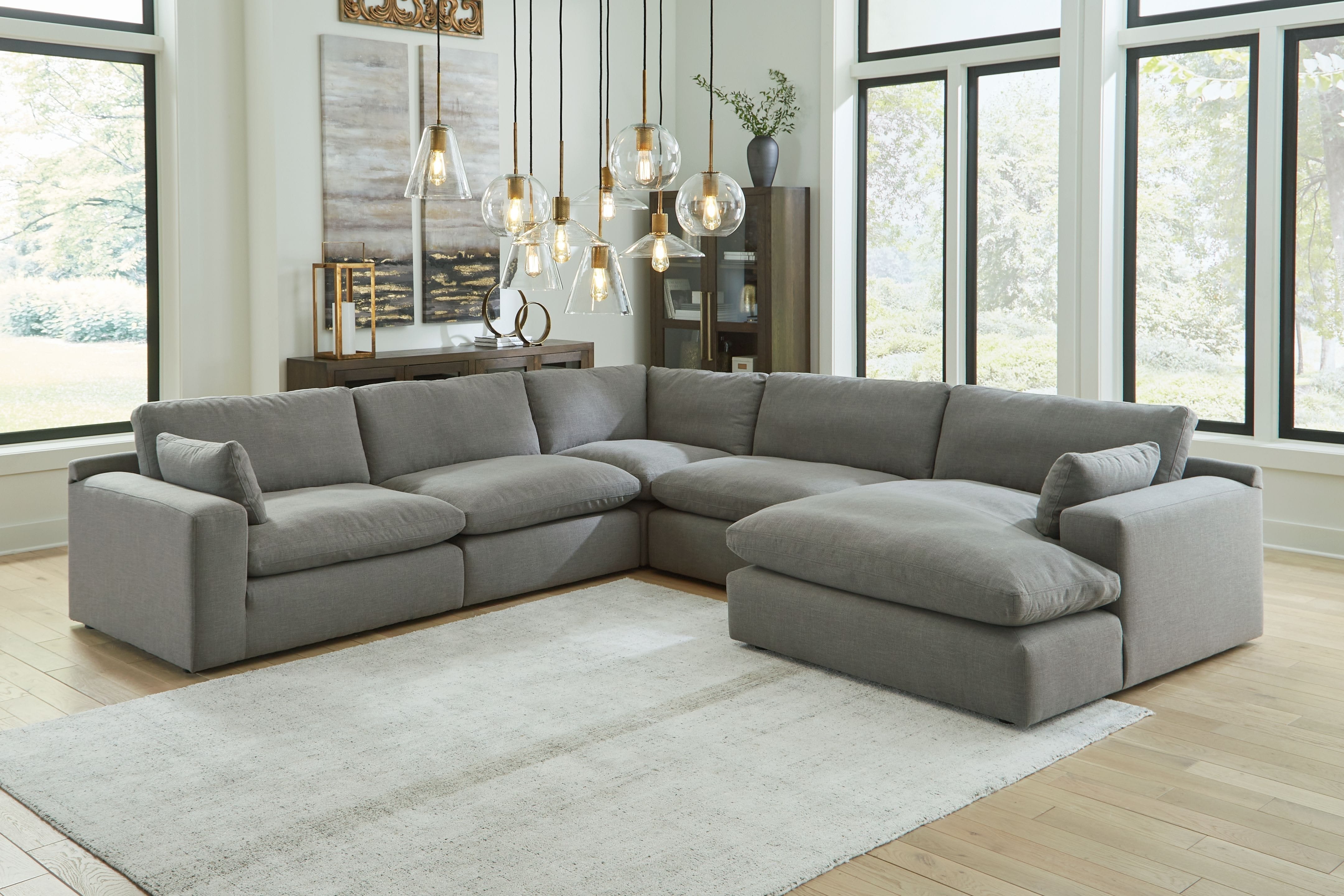 Ashley Living Room Sectional 10007-64-46-77-46-17