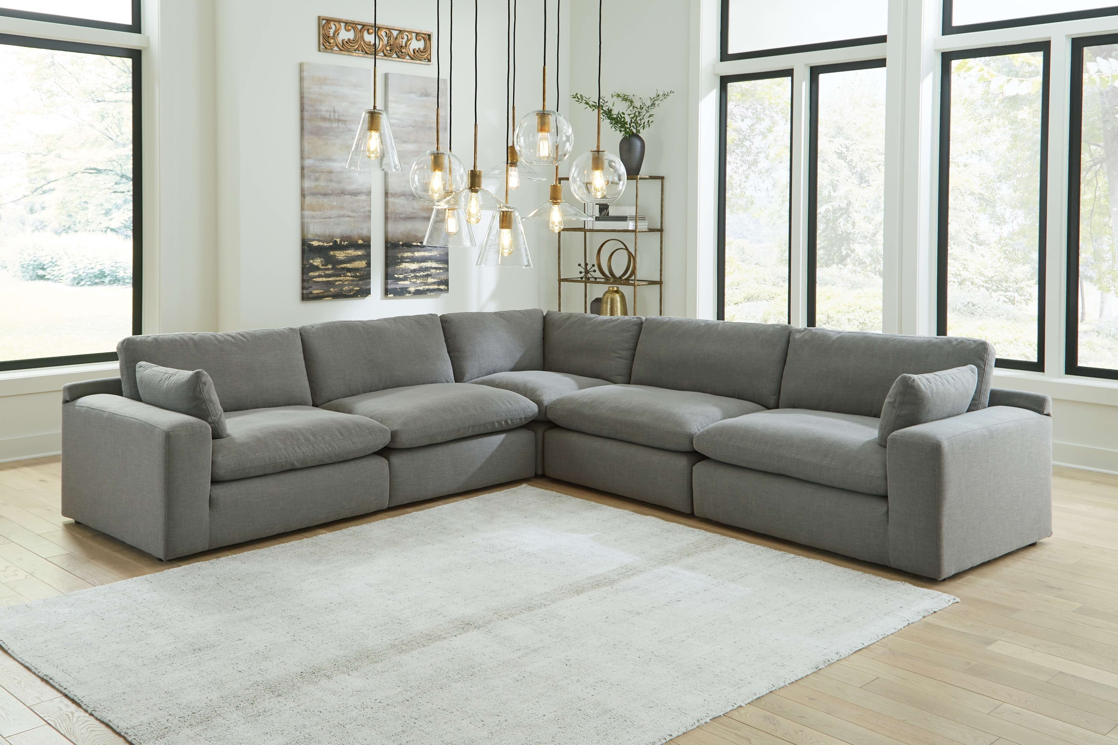 Ashley Living Room Sectional 10007-64-46-77-46-65