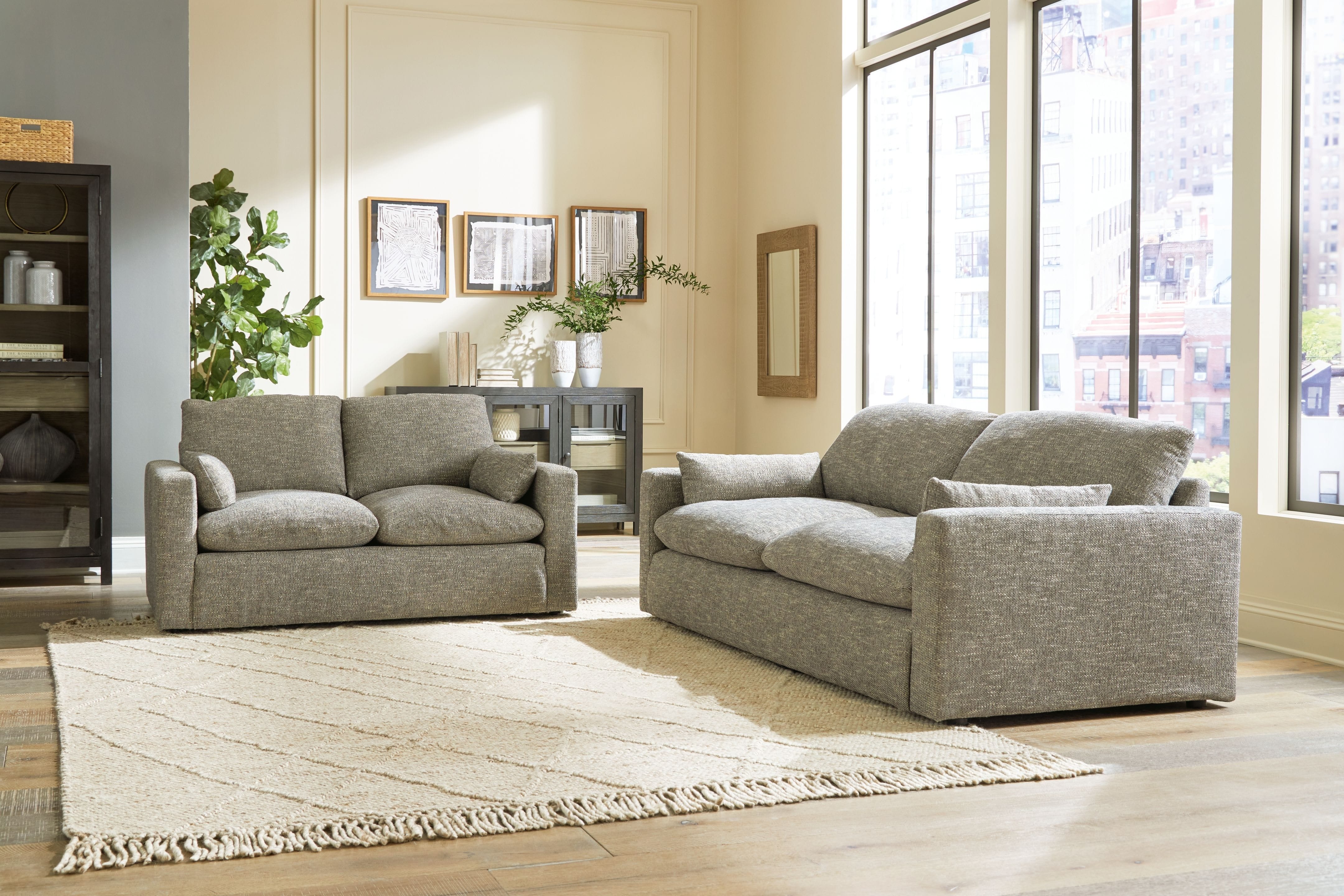 Ashley Living Room 2 Piece Sofa and Loveseat 11702-38-35