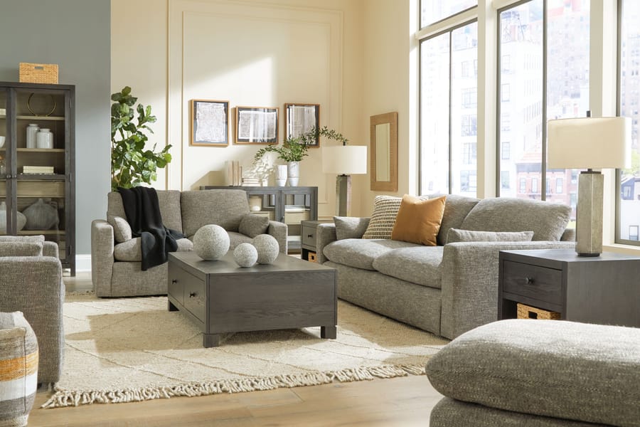 Ashley Living Room 2 Piece Sofa and Loveseat 11702-38-35