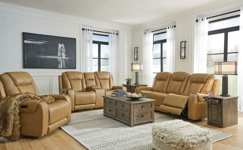 Ashley Living Room 3 Piece Power Reclining Living Room Set 11807-15-18-13