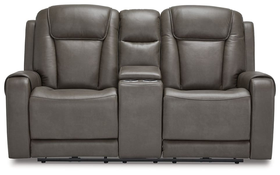 Ashley Living Room 2 Piece Power Reclining Sofa and Loveseat 11808-15-18