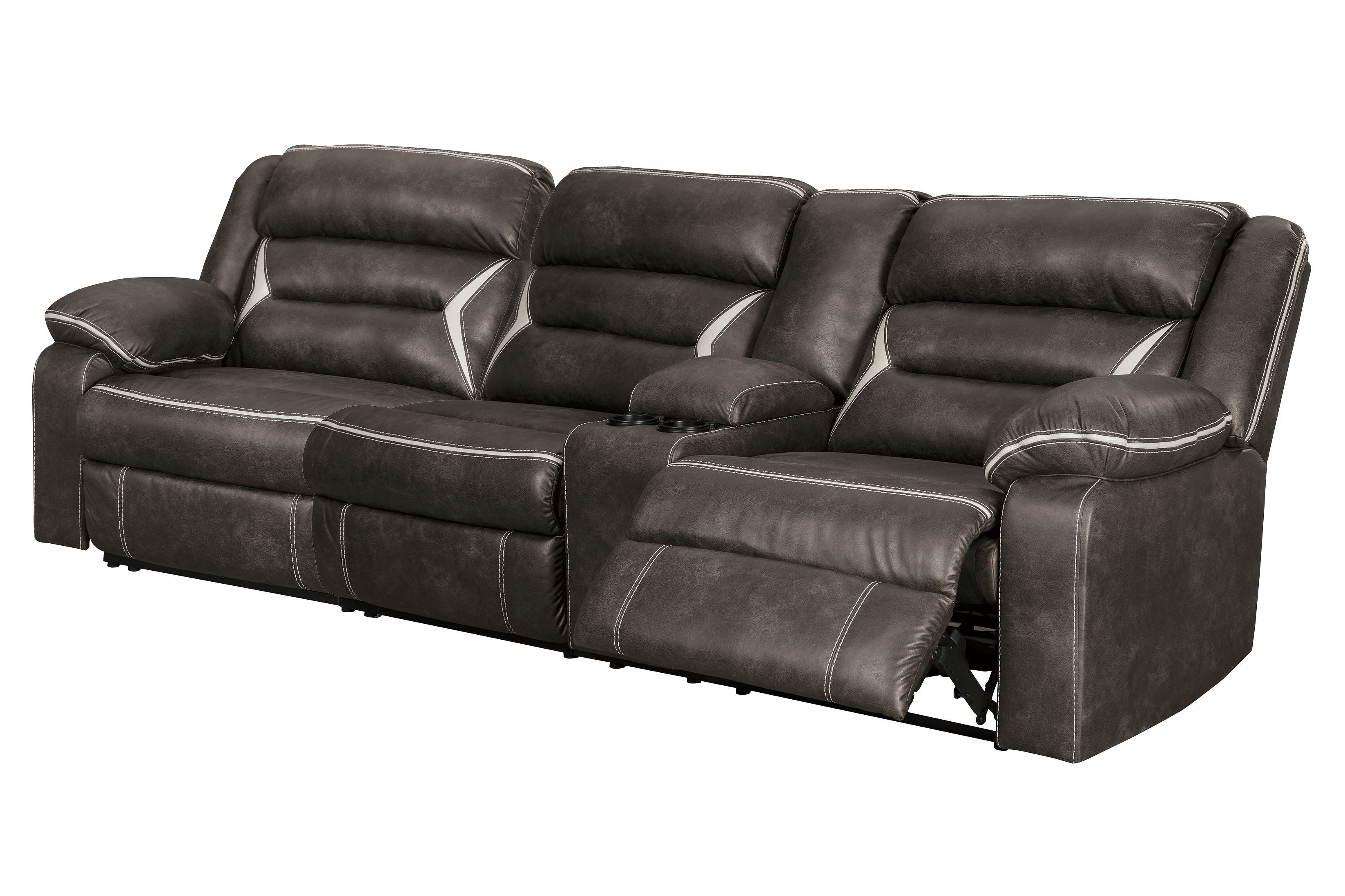 Ashley Living Room Power Reclinining Sectional 13104-58-73