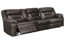 Ashley Living Room Power Reclinining Sectional 13104-59-62