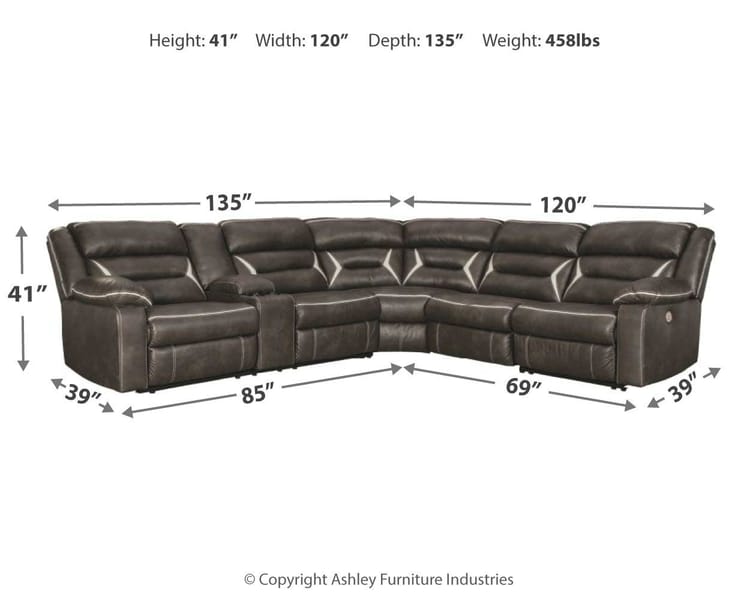 Ashley Living Room 5 Piece Living Room Set
