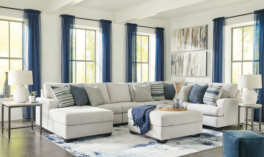Ashley Living Room 6 Piece Living Room Set 13611-16-46-34-77-56-08