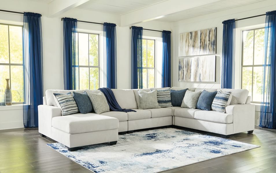 Ashley Living Room 6 Piece Living Room Set 13611-16-46-34-77-56-08