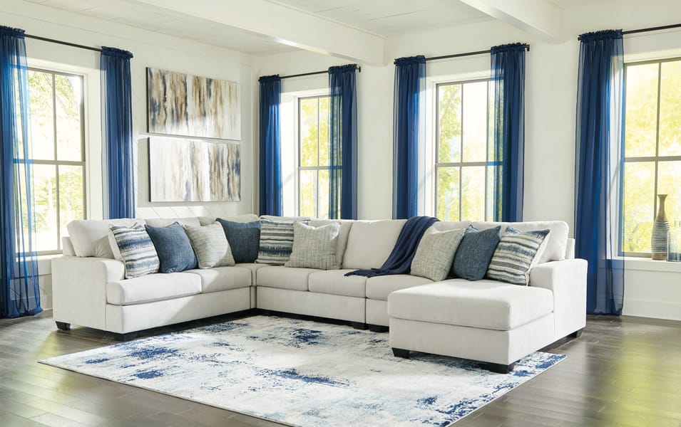 Ashley Living Room 6 Piece Living Room Set 13611-55-77-34-46-17-08