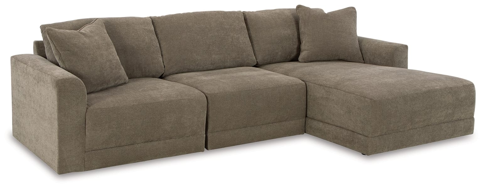 Ashley Living Room Right Arm Facing Corner Chaise 3 Pc Sectional 14603-64-46-17