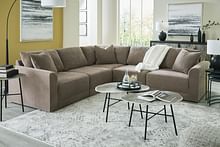 Ashley Living Room Right Arm Facing Corner Chaise 5 Pc Sectional 14603-64-46-2-77-65