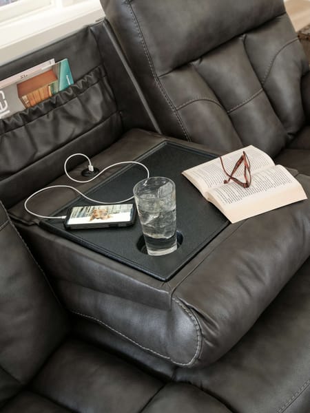 Ashley Living Room Reclining Power Sofa and Loveseat 14801-89-94