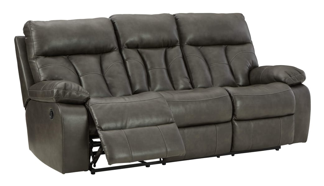 Ashley Living Room Rec Sofa with Drop Down Table 1480189