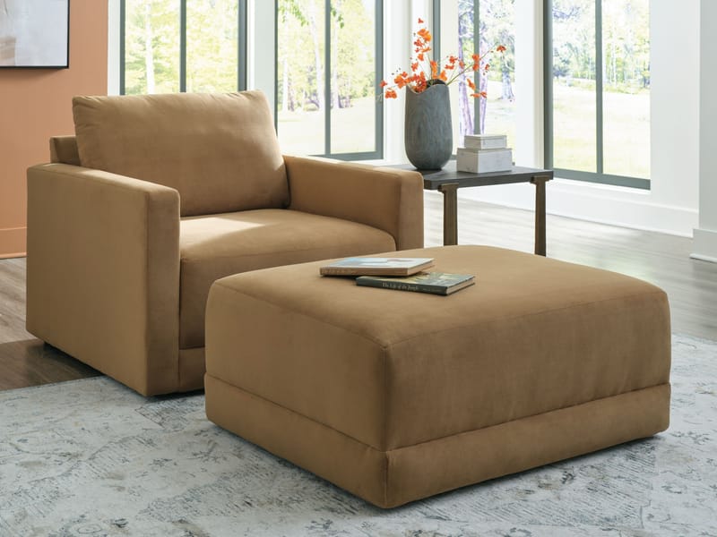 Ashley Living Room Chair And A Half and Ottoman 15005-23-14