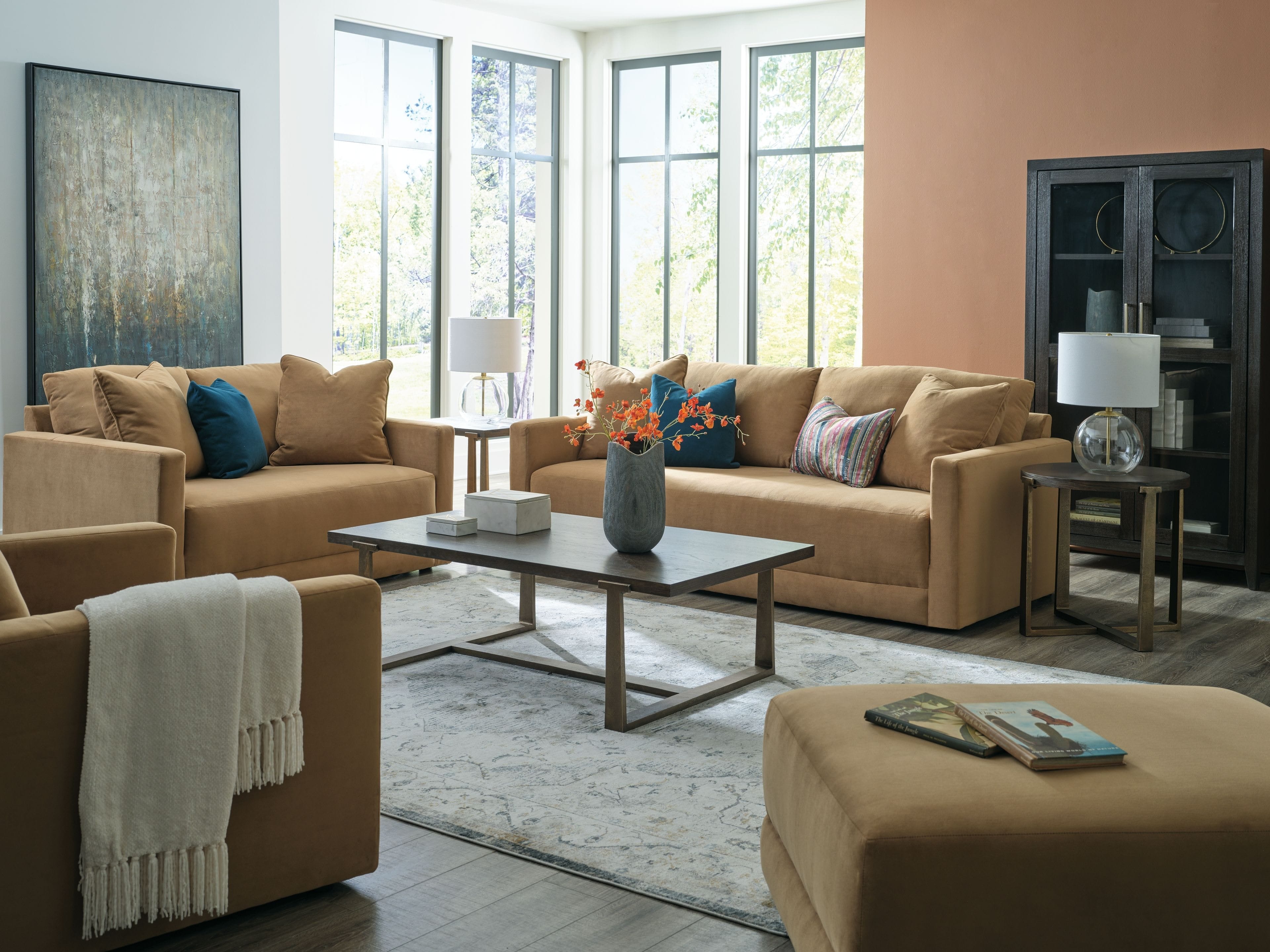 Ashley Living Room 4 Piece Living Room Set 15005-38-35-23-14