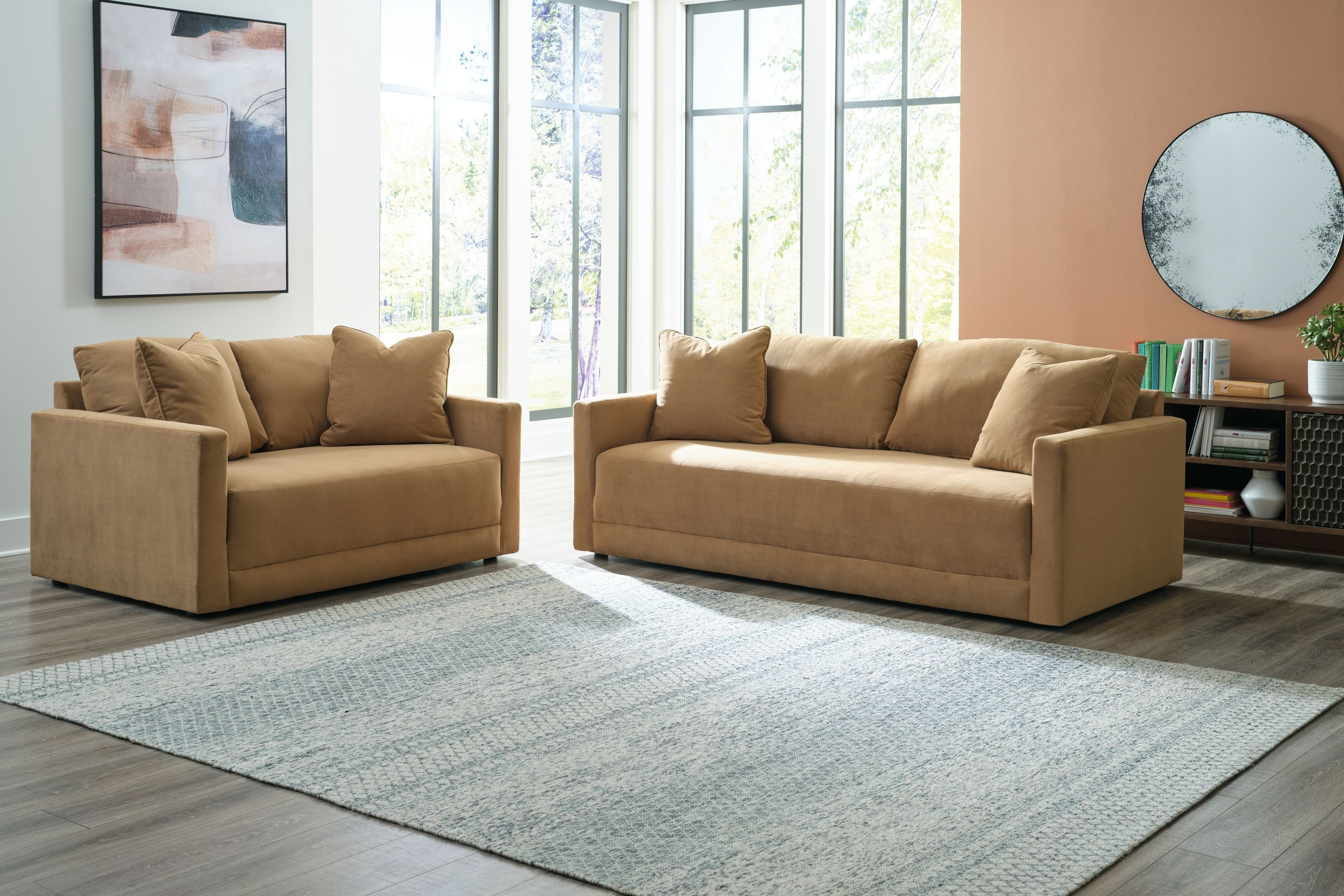 Ashley Living Room 2 Piece Sofa and Loveseat 15005-38-35
