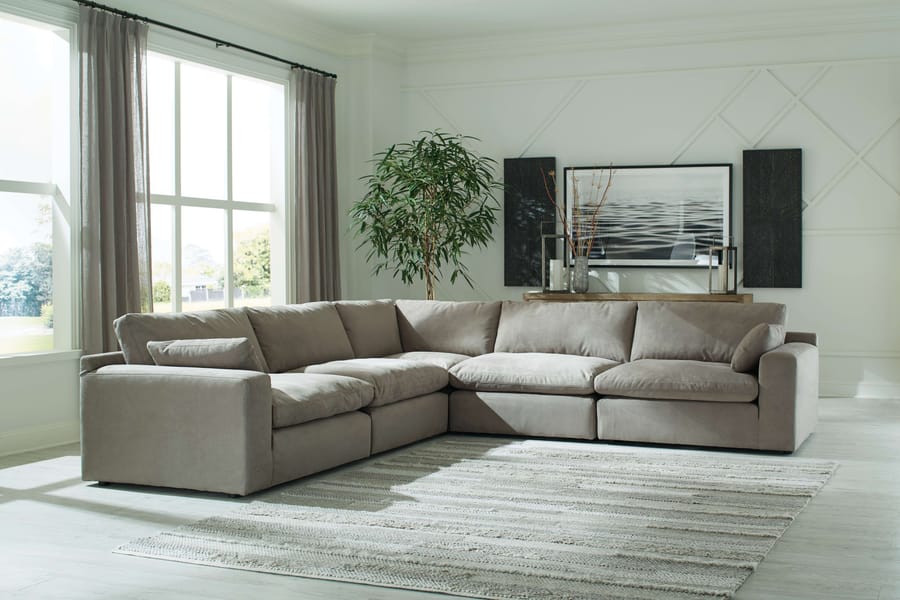 Ashley Living Room Sectional 15403-64-46-2-77-65-08