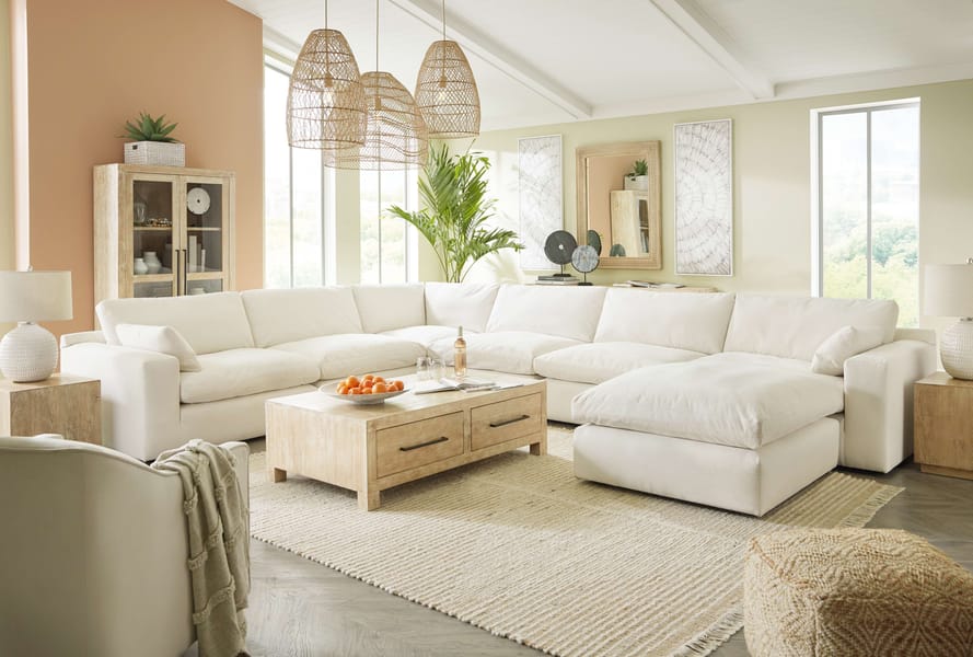 Ashley Living Room Sectional 15404-64-46-2-77-65-08