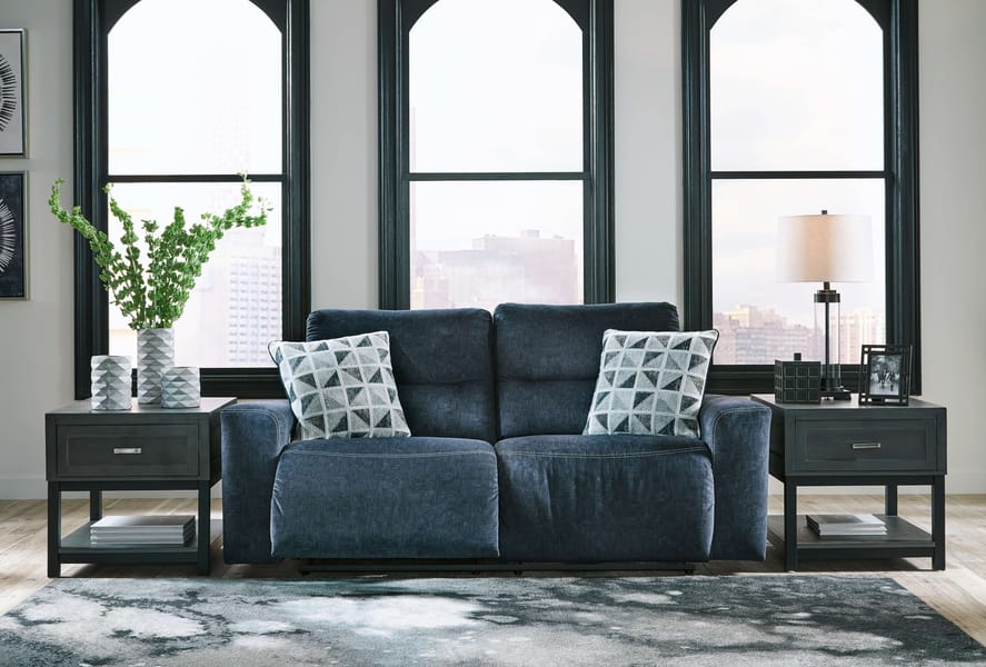 Ashley Living Room Power Sofa and Loveseat 15504-47-74