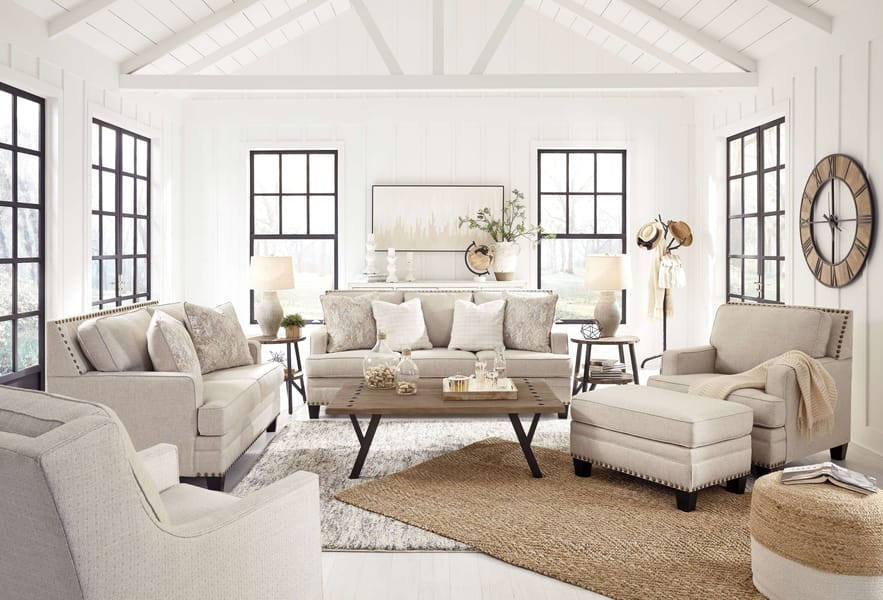 Ashley Living Room 4 Piece Living Room Set 15602-38-35-20-14
