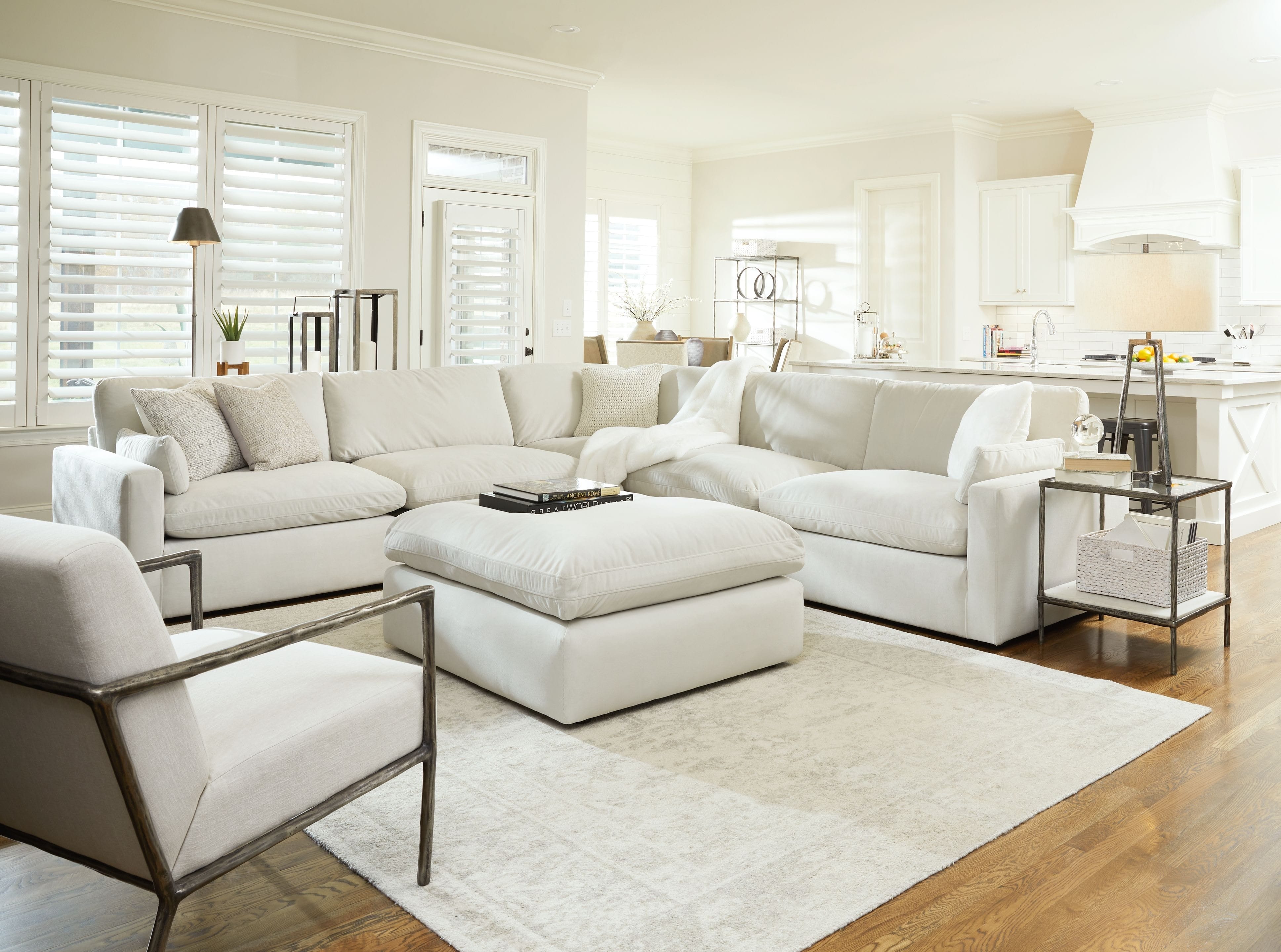 Ashley Living Room 6 Piece Living Room Set 15704-64-46-2-77-65-08
