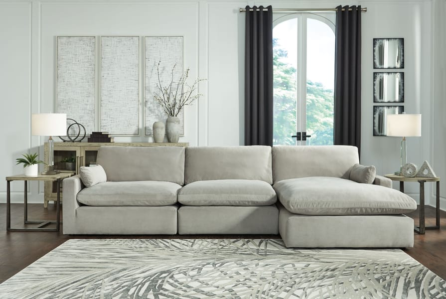 Ashley Living Room Sectional 15705-64-46-17
