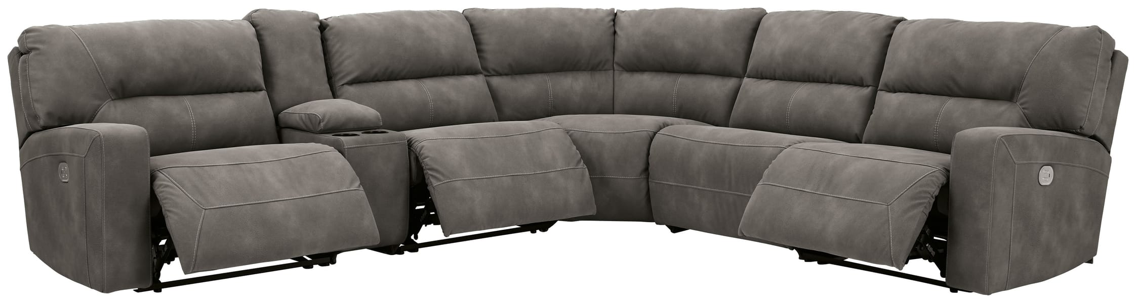 DuraPella 6 Pc Power Reclining Sectional