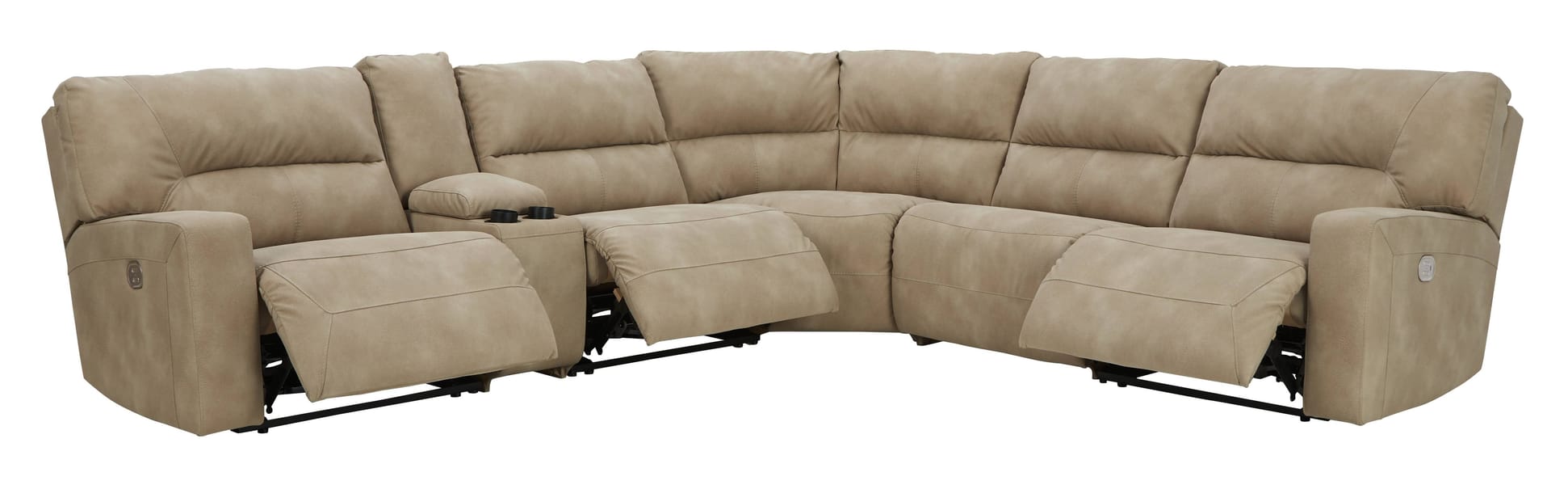 Ashley Living Room Power Reclining Sectional 15902-58-57-31-77-46-62