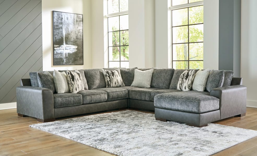 Ashley Living Room Sectional 17402-66-77-34-17
