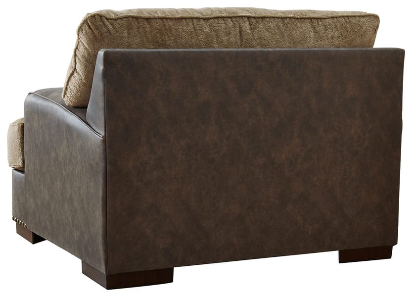 Ashley Living Room Chair And A Half and Ottoman 18704-23-14