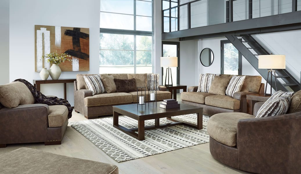 Ashley Living Room Living Room Set 18704-38-35-23-21-14
