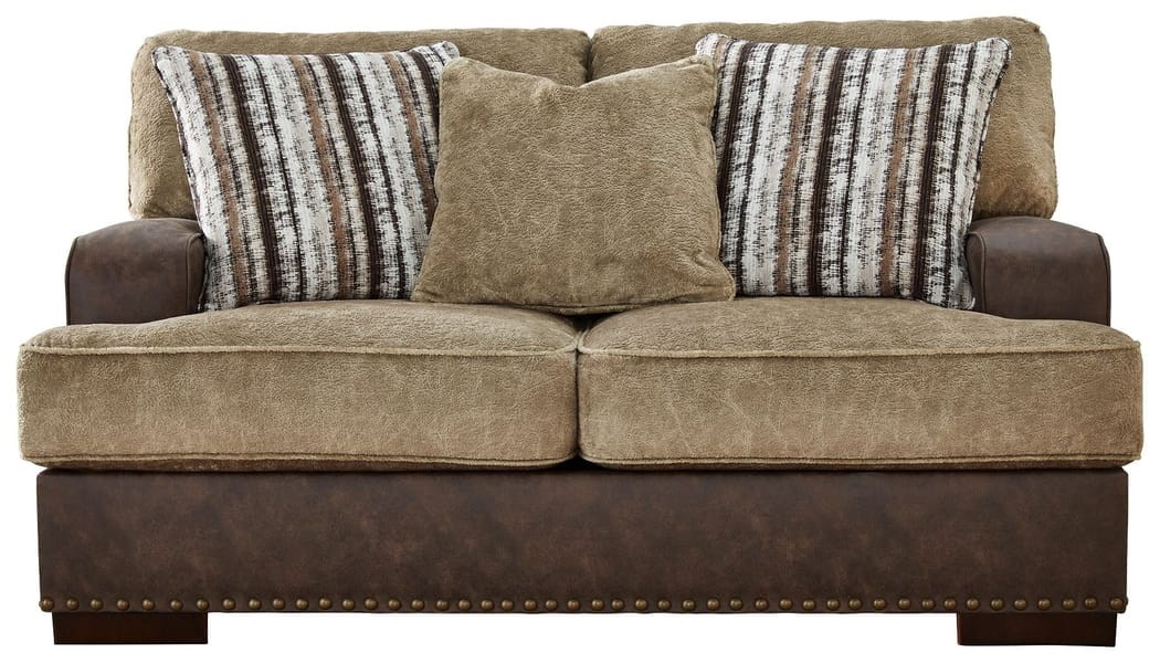 Ashley Living Room Sofa and Loveseat 18704-38-35