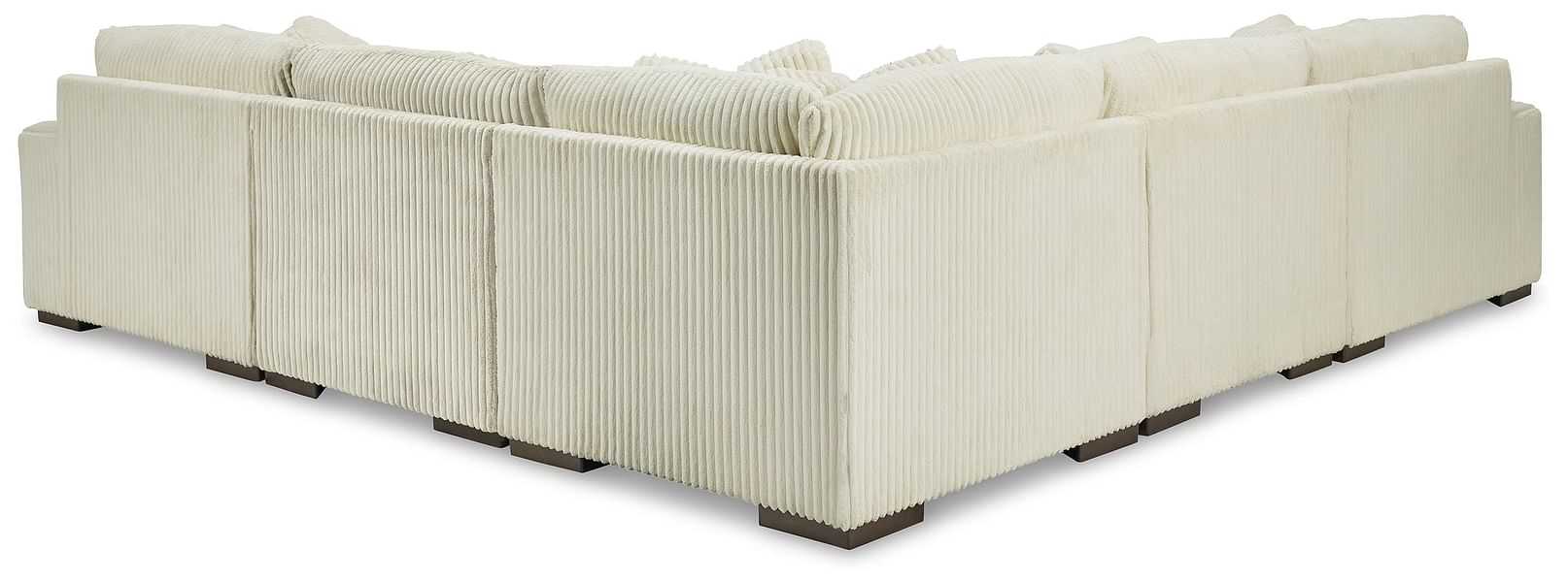 Linda 5 Pc Sectional in Beige Fabric