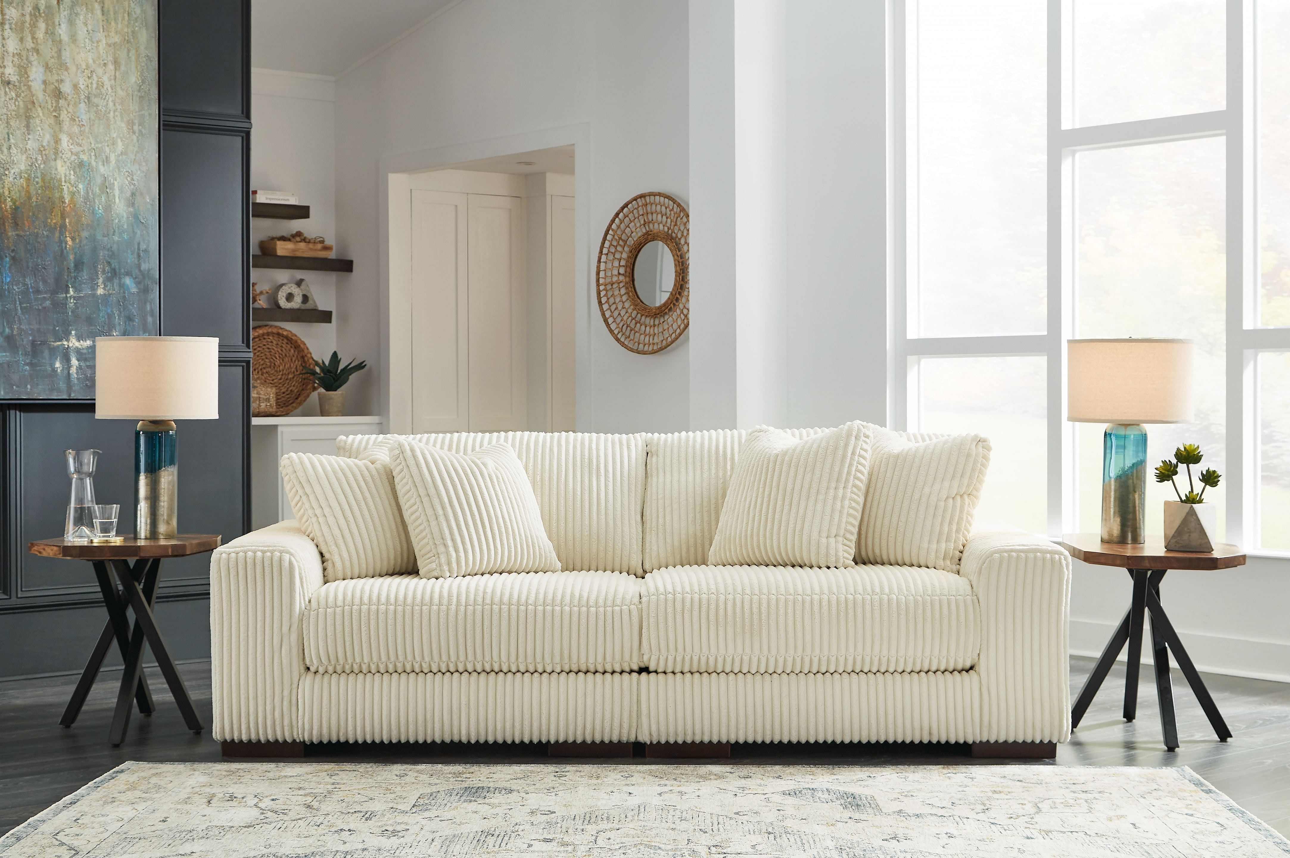 Living Room Sofas Lindyn Sofa in Beige Color at iStyle Furniture Store