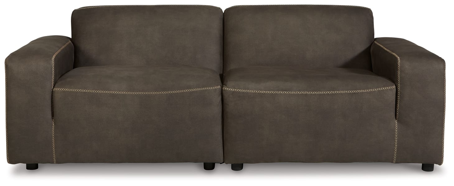 Ashley Living Room Left Arm Facing Corner Chair 2 Pc Sectional 21301-64-65