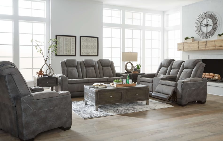 Ashley Living Room 3 Piece Power Living Room Set 22004-15-18-13