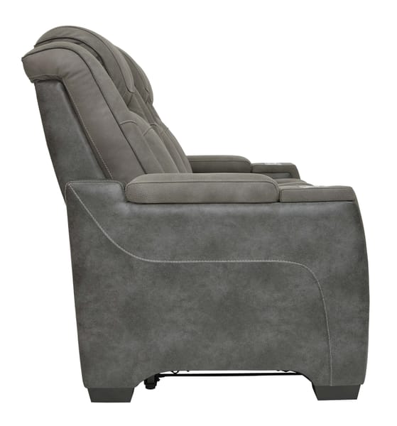 Ashley Living Room Power Reclining Sofa with Adjustable Headrest 2200415