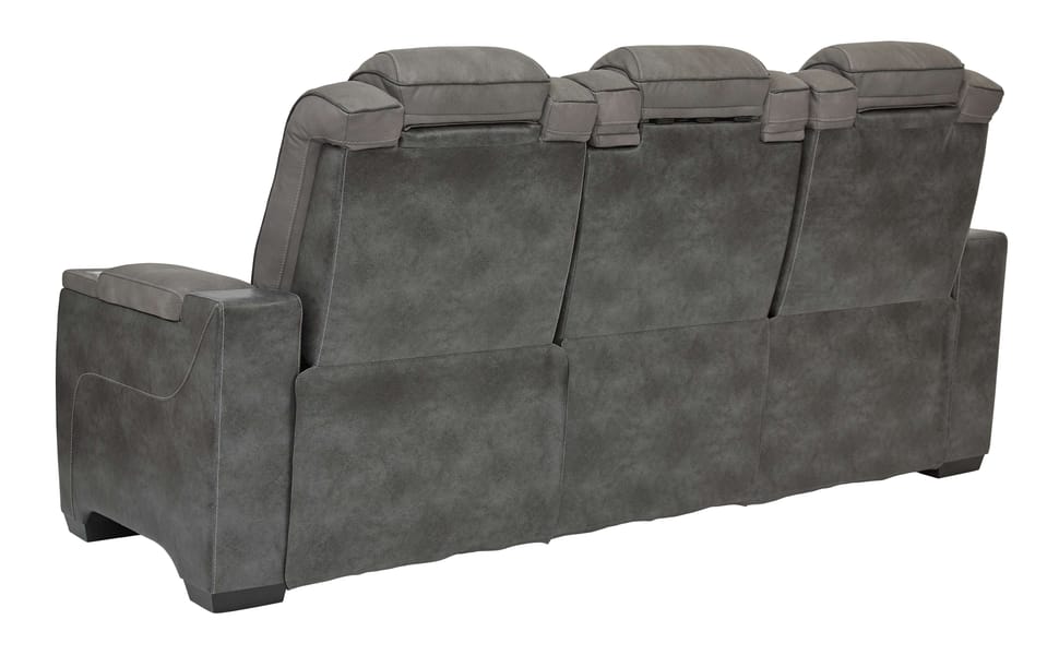 Ashley Living Room Power Reclining Sofa with Adjustable Headrest 2200415