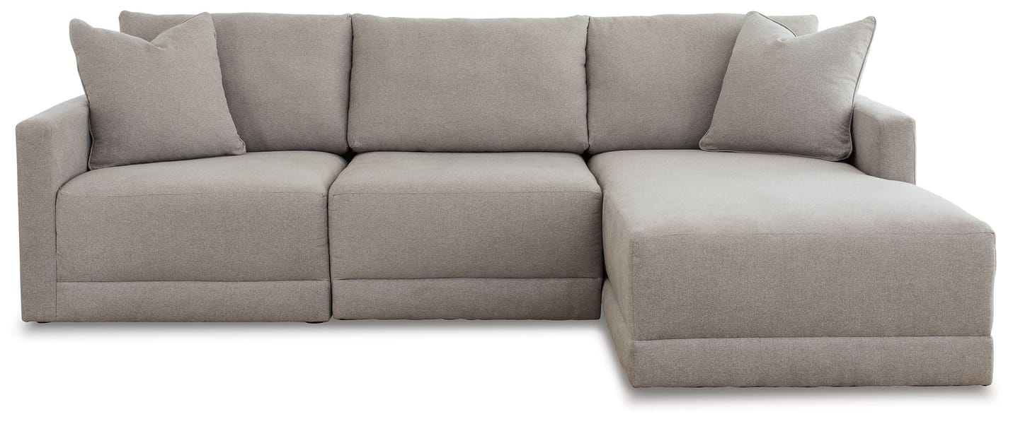 Ashley Living Room Right Arm Facing Corner Chaise 3 Pc Sectional 22201-64-46-17